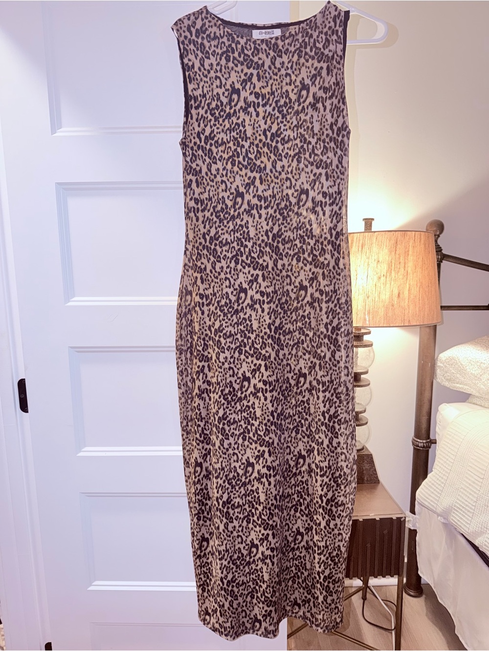 Derry Dress in Leopard